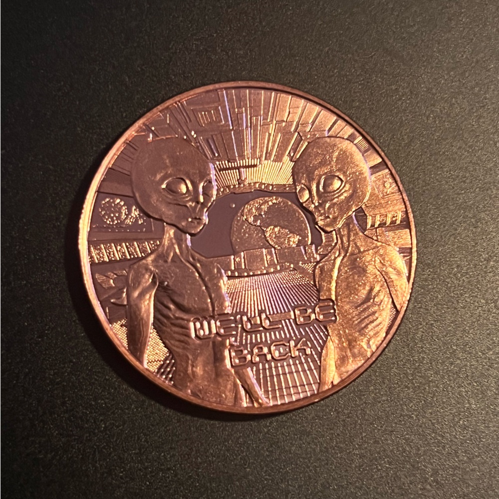 #coppercoin #aliencoins #1ozcopperrounds #buycopper #